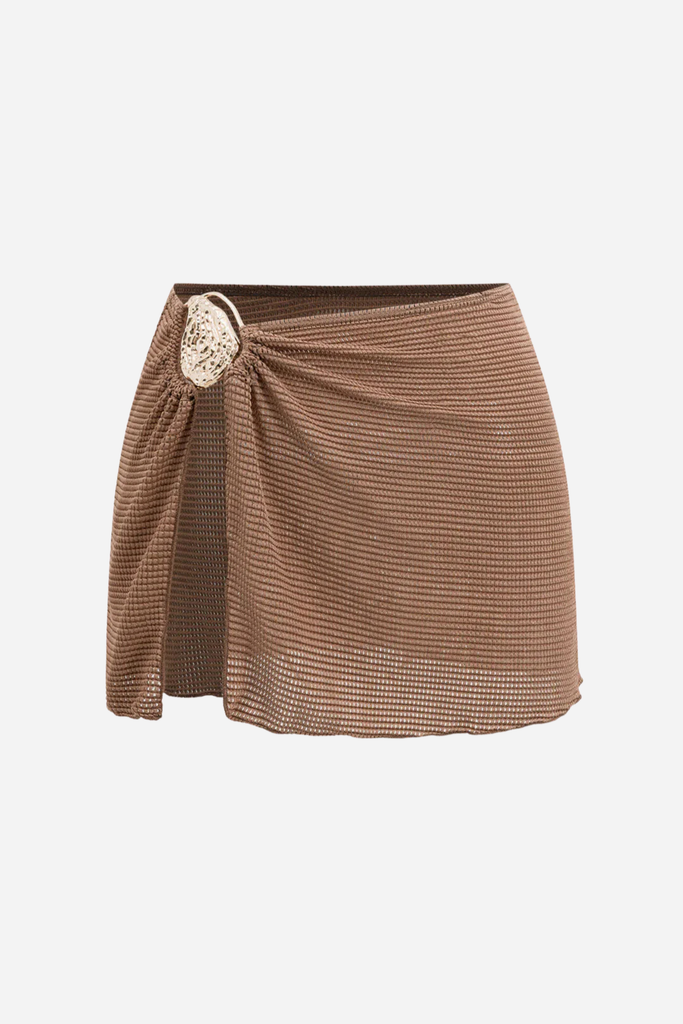 Sienna Glow – 3-Piece Bikini Set with Sarong