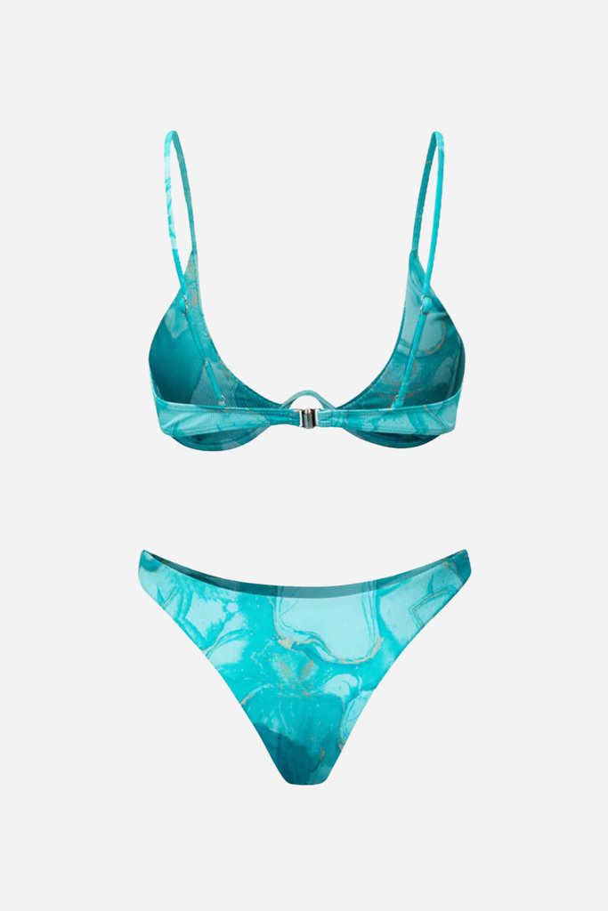 Printed Bikini And Bikini Set