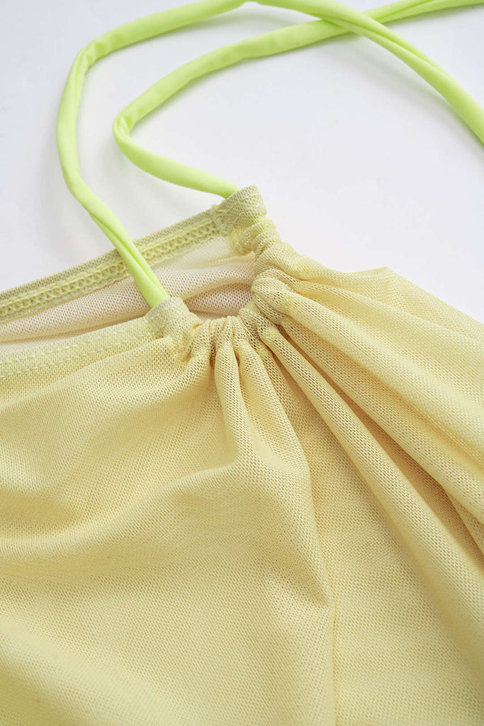 Flora Lime 3 Piece Beach Set