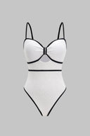 Rosvell Noir Trim Sculpt Swimsuit