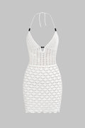 Vestido Crochet Blanco