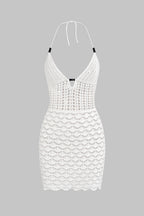 Vestido Crochet Blanco