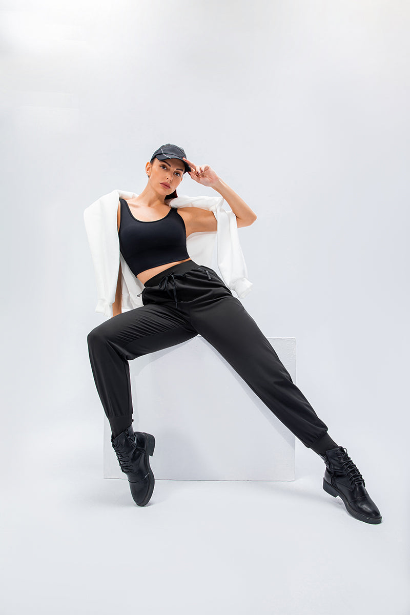 Jogger High-Waist Drawstring