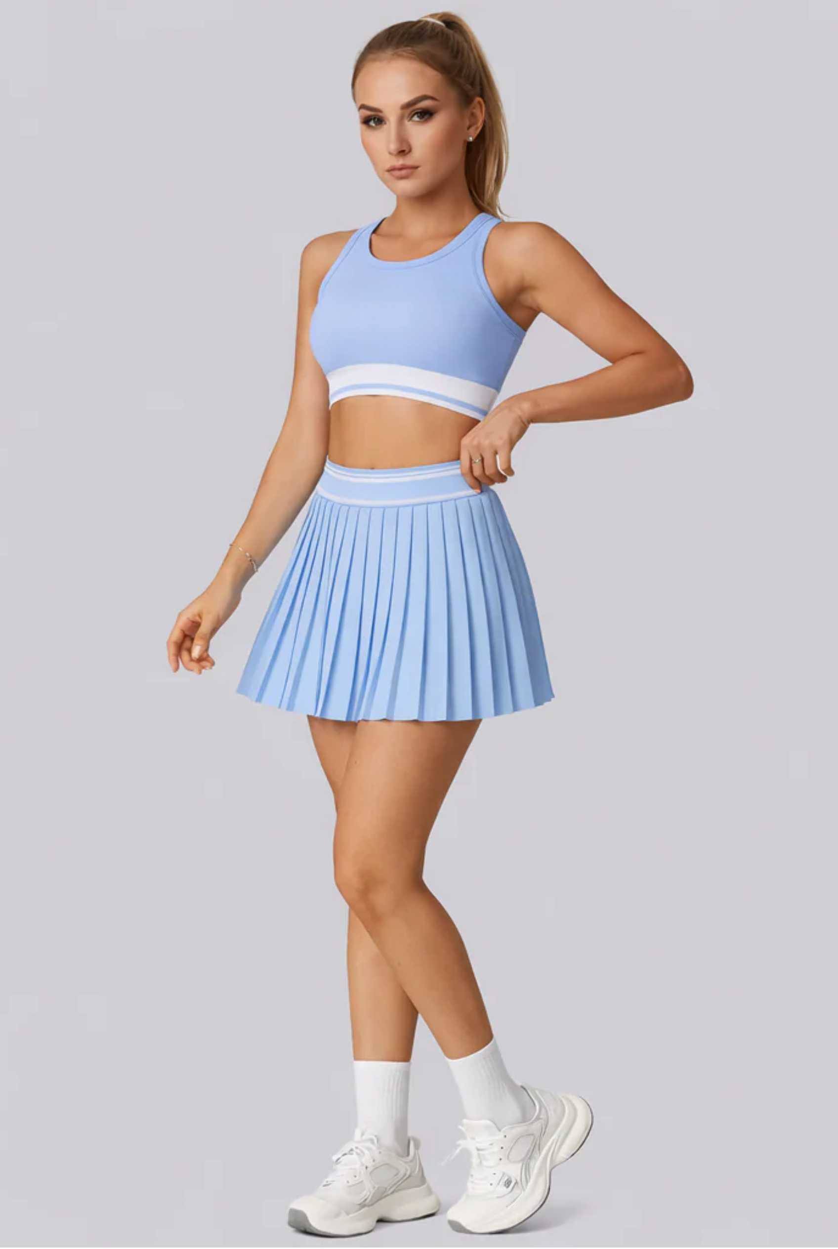 Conjunto Court Azul