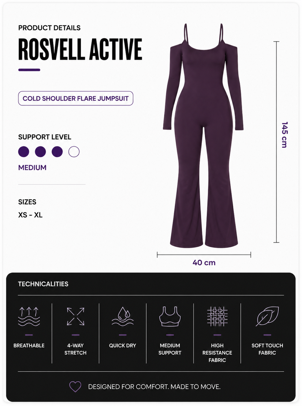 Amalia Flare Jumpsuit
