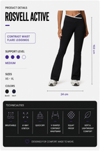 Flare Line Pants