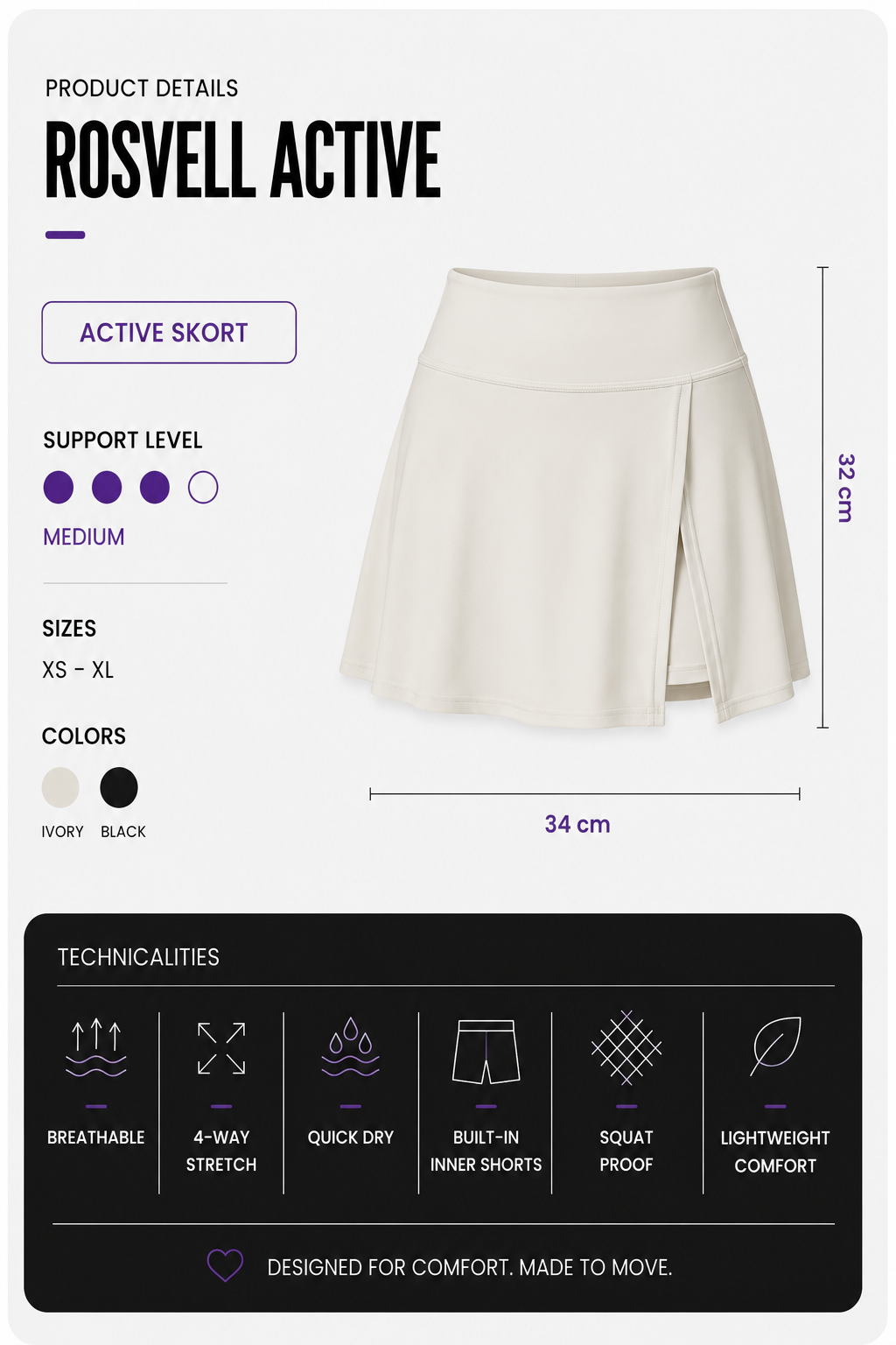 Skort Lirena