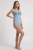 Blue Floral Swimsuit