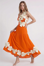 Floral Swimsuit & Sarong
