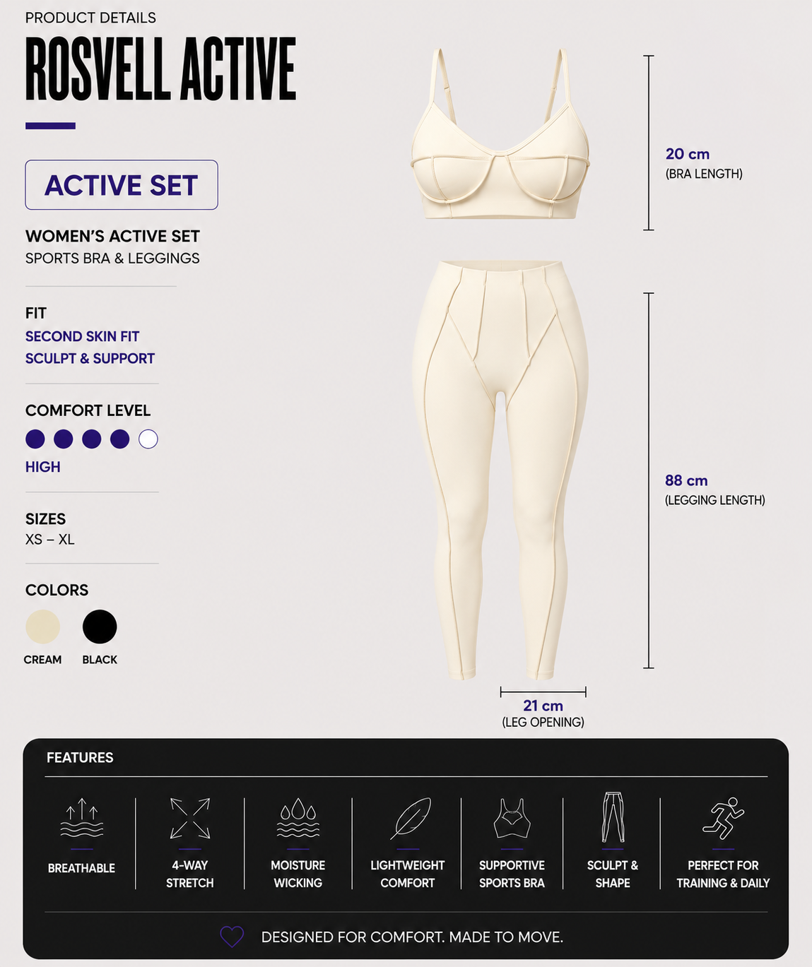 Conjunto Sculpt Grace