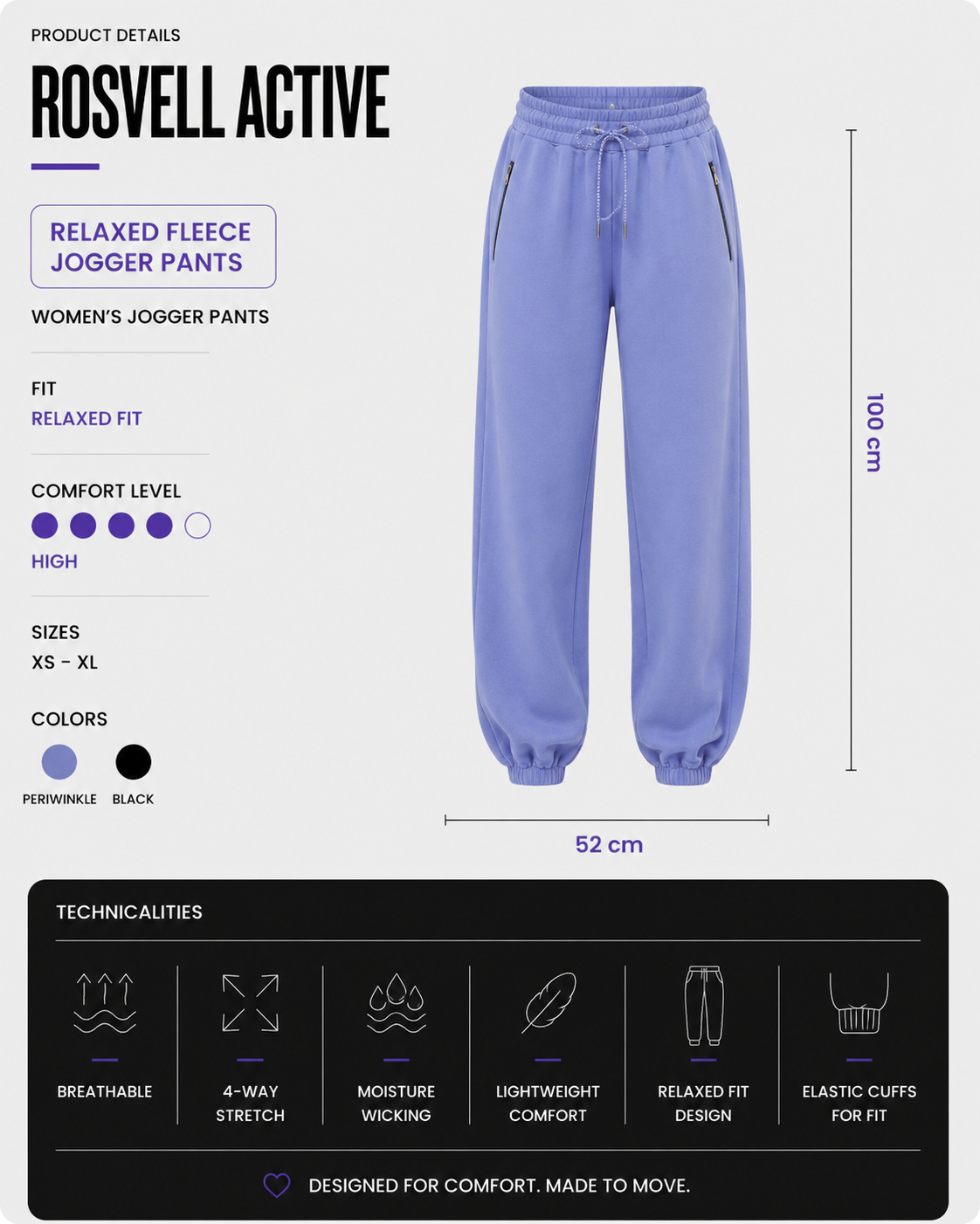 Sweatpant Adjustable Drawstring