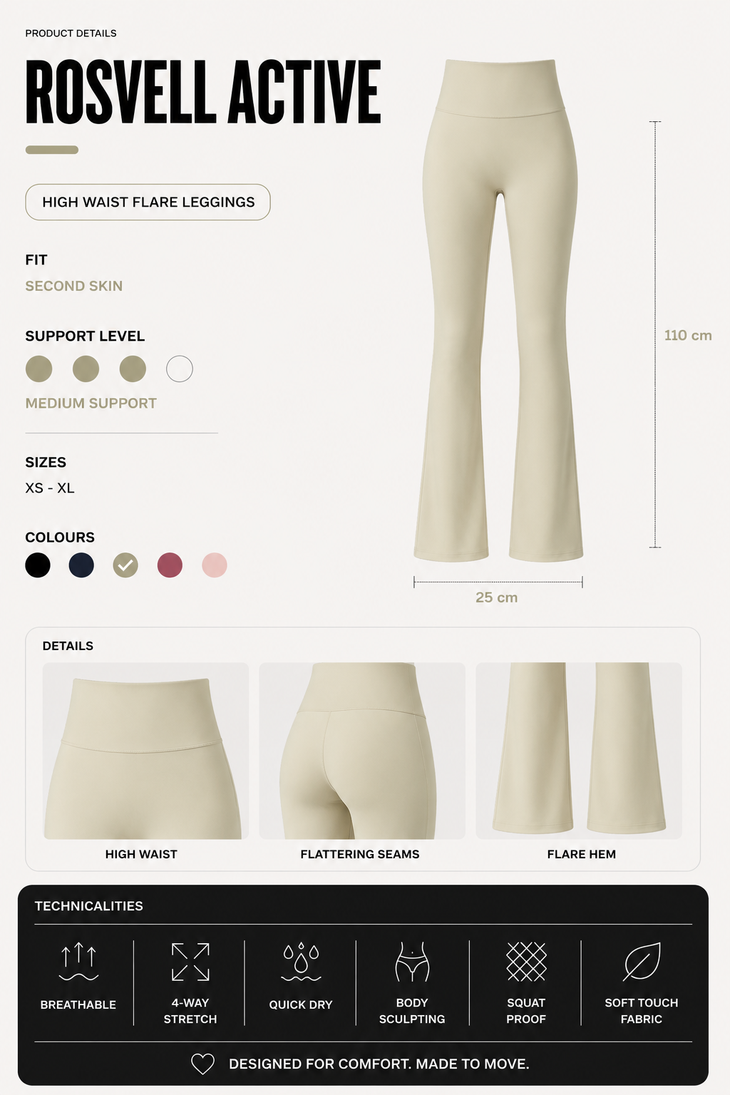 Legging Flare Kelly