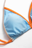 Blue Orange Bikini