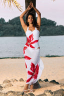 Red Flower Swimsuit