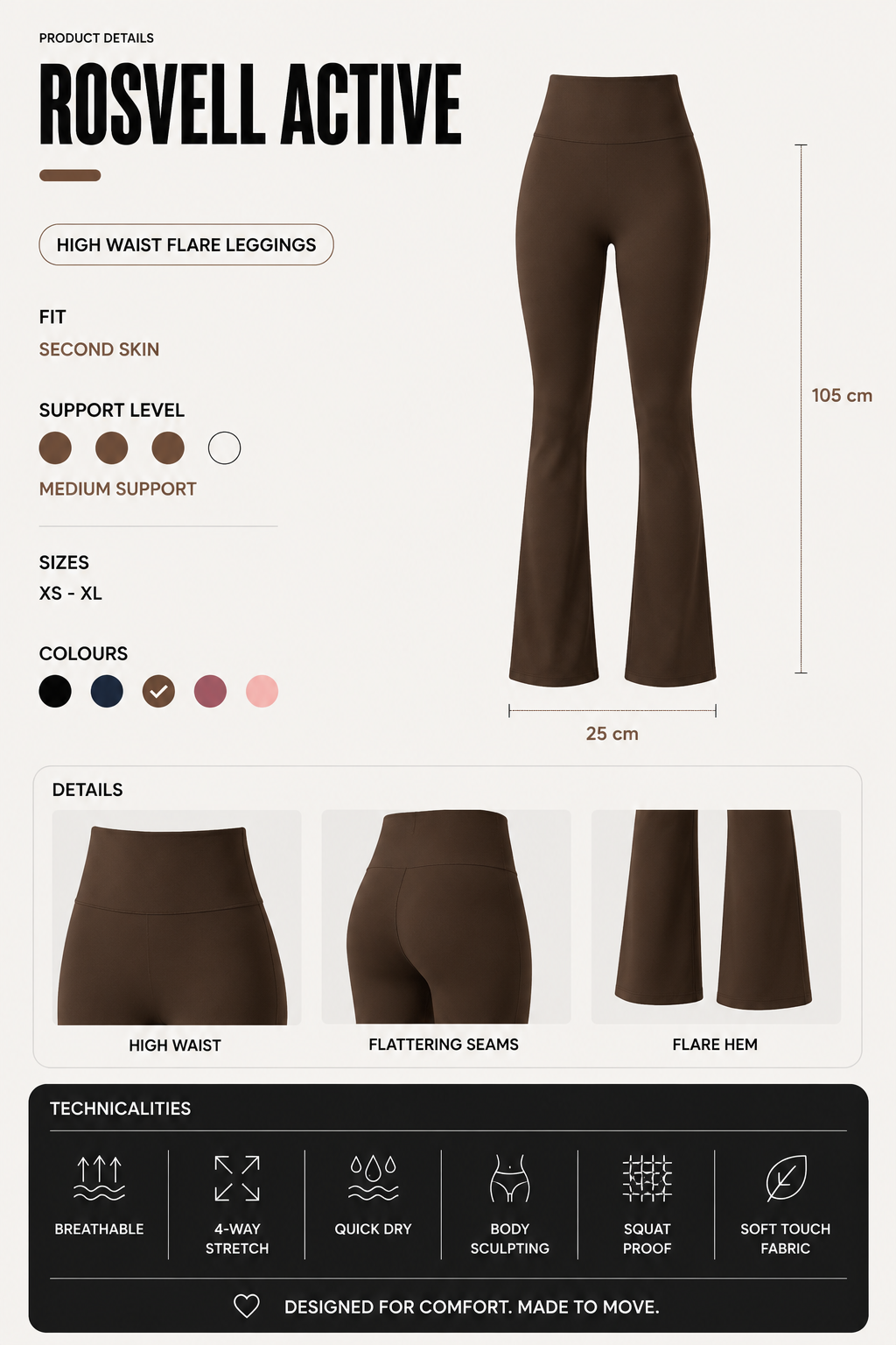 Legging Flare Kelly