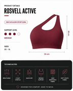 Alexa One-Shoulder Bra