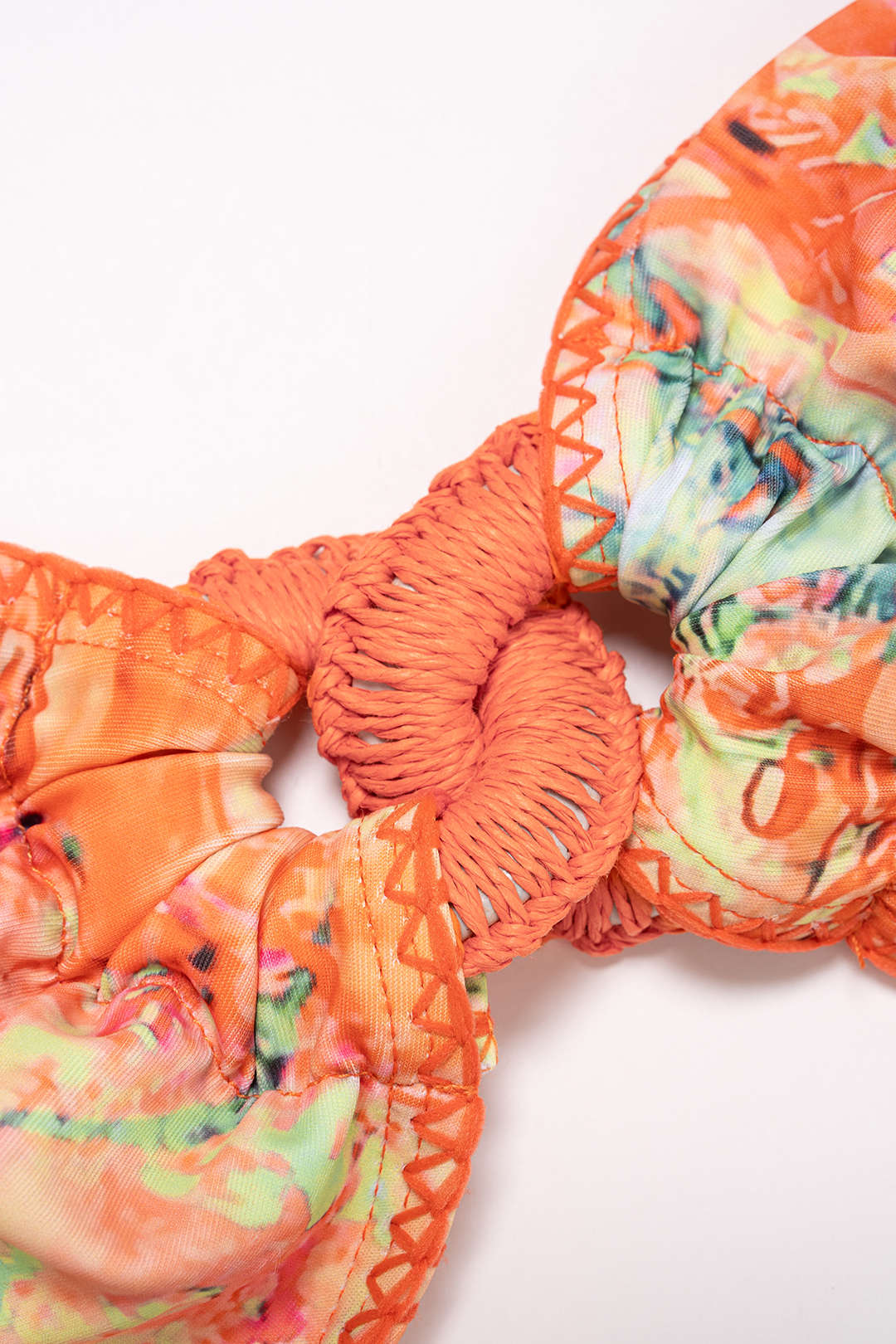 Rosvell Sunset Marble Bikini & Pareo Set