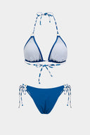 Blue Triangle Bikini