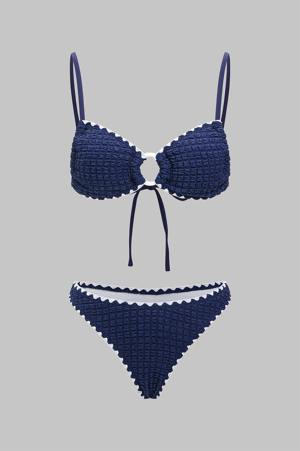 Bikini Texturizado Azul