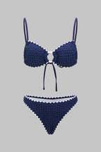 Bikini Texturizado Azul