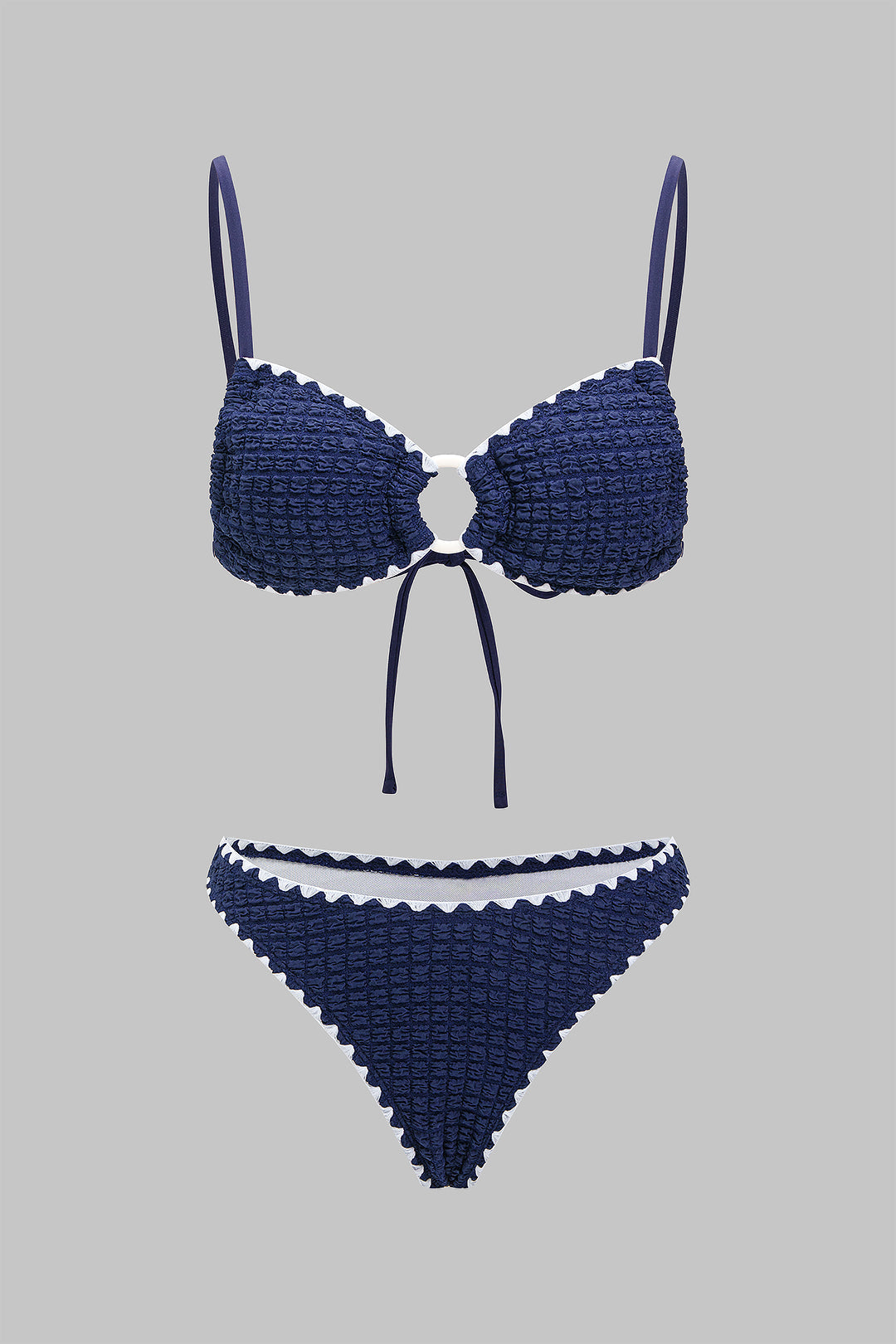 Bikini Texturizado Azul