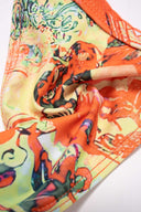 Conjunto de Bikini y Pareo Rosvell Sunset Marble