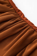 Asymmetric Draped Swimsuit