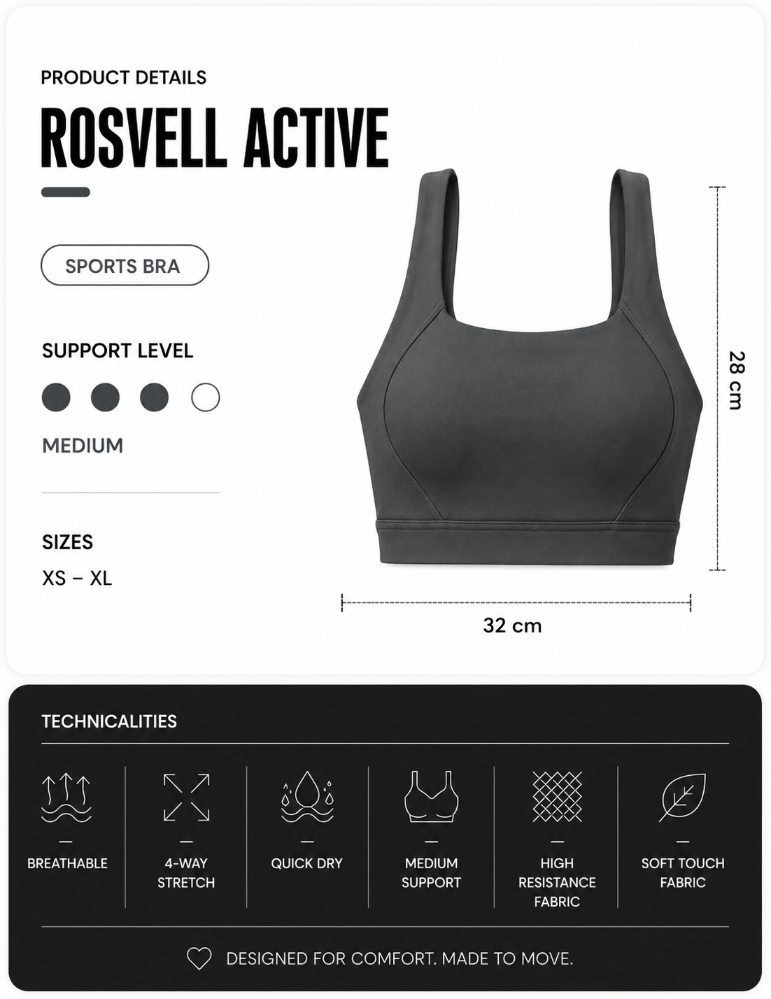 Bra Esme Crossback