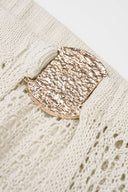 Ivory Aura Tie-Detail Beach Set