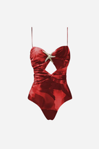 Red Resort Swimsuit
