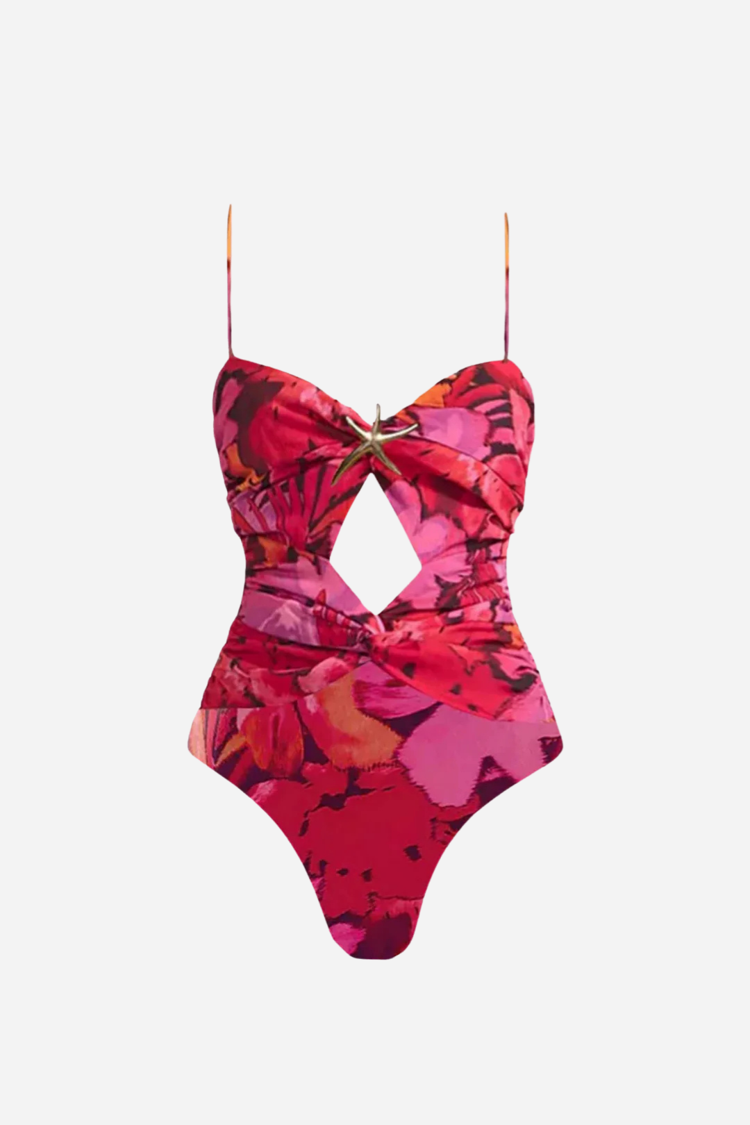 Flora Rouge – One-Piece Swimsuit & Maxi Skirt Set