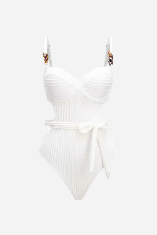 Bañador Blanco Sculpt