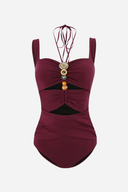 Bordeaux Luxe swimsuit