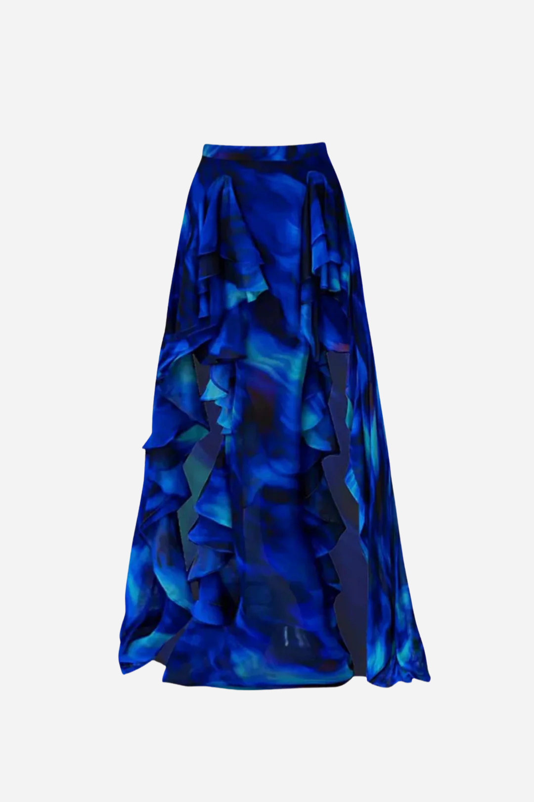Céline – Ruffled One-Piece Swimsuit & Skirt Set