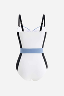 Traje de baño azul Sculpt