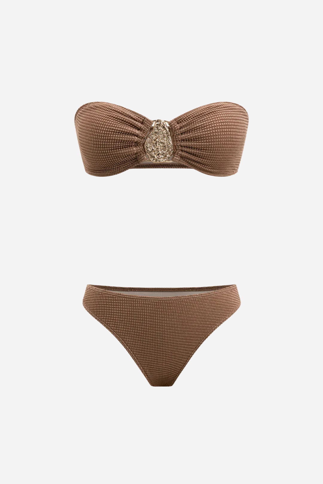 Sienna Glow – 3-Piece Bikini Set with Sarong