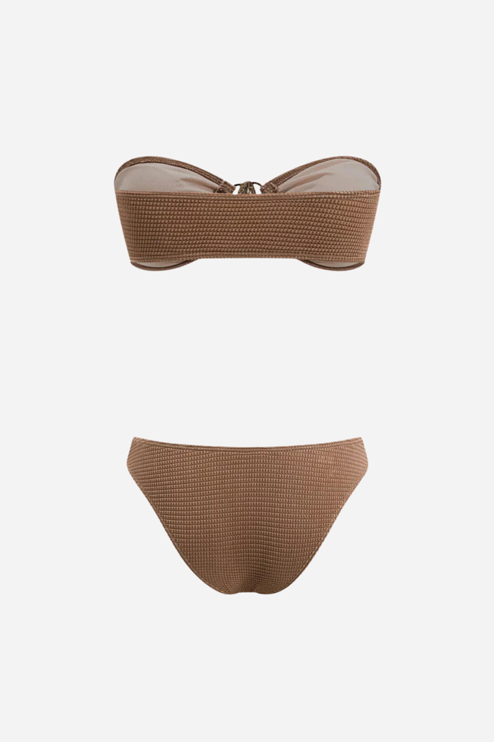 Sienna Glow – 3-Piece Bikini Set with Sarong