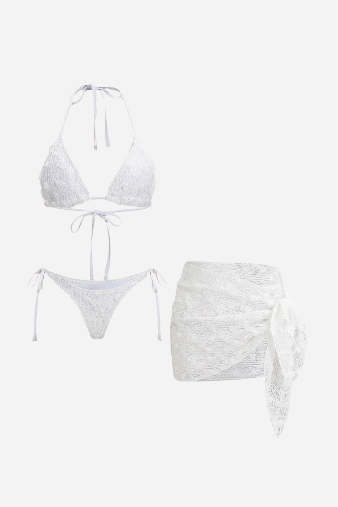 Bikini Blanco Textura