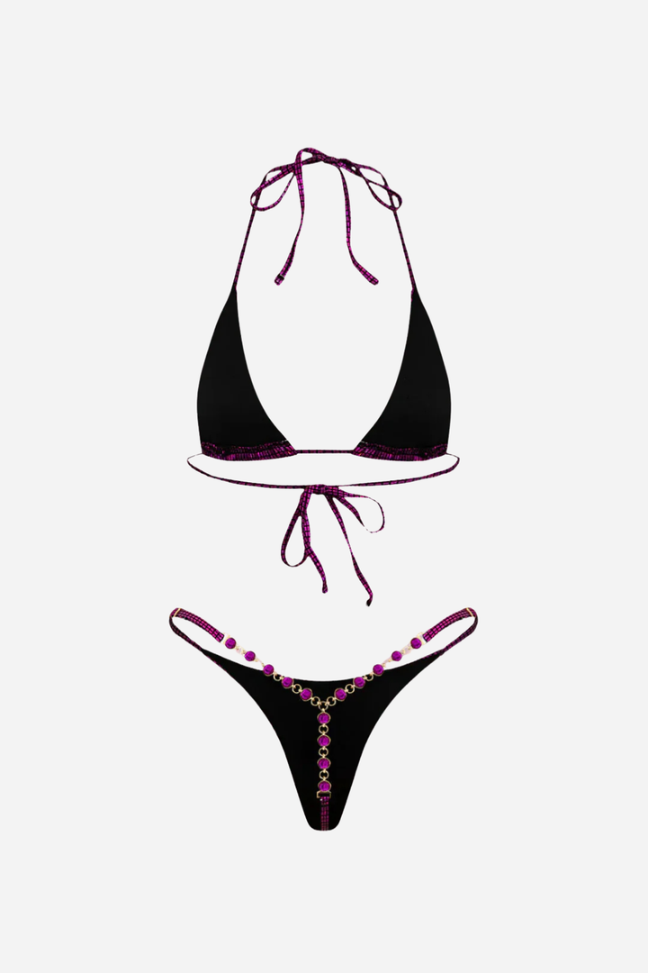 CORAL SUNRISE BIKINI SET