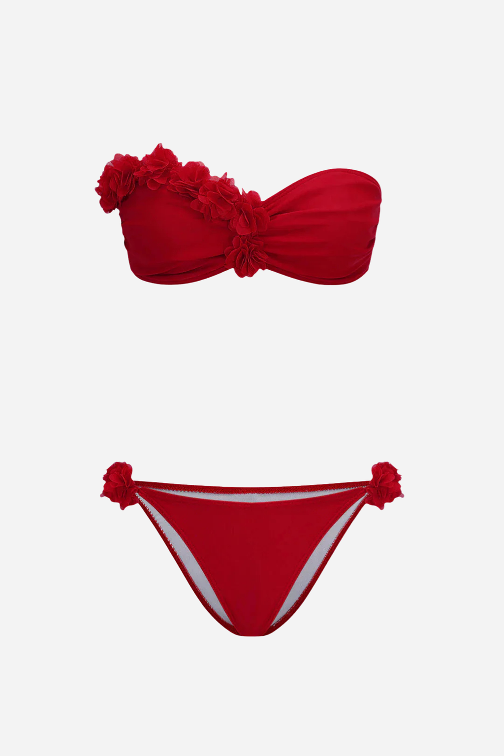 Bikini Rojo Floral