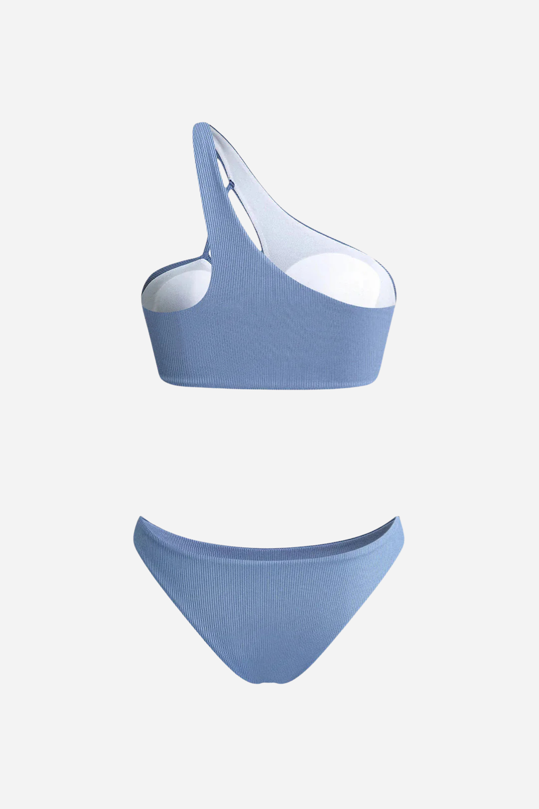 Asymmetrical Cross Front Bikini Set