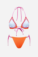 Conjunto de bikini con lazos