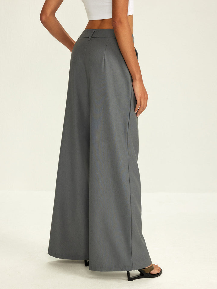 Modern Grace Wide-Leg Pantolon