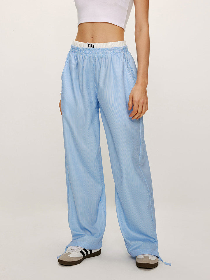 Skyline Comfort Wide-Leg Pantolon