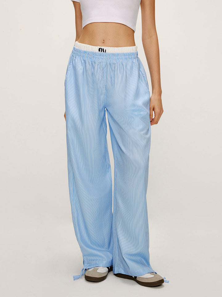 Skyline Comfort Wide-Leg Pantolon