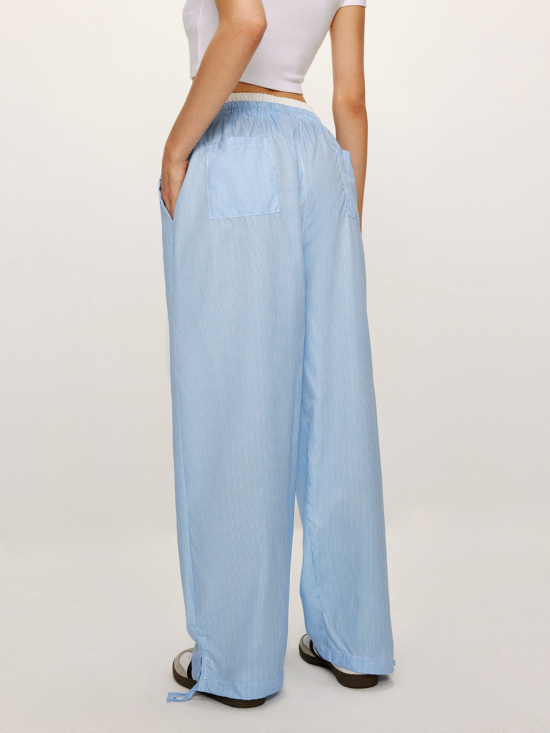 Skyline Comfort Wide-Leg Pantolon