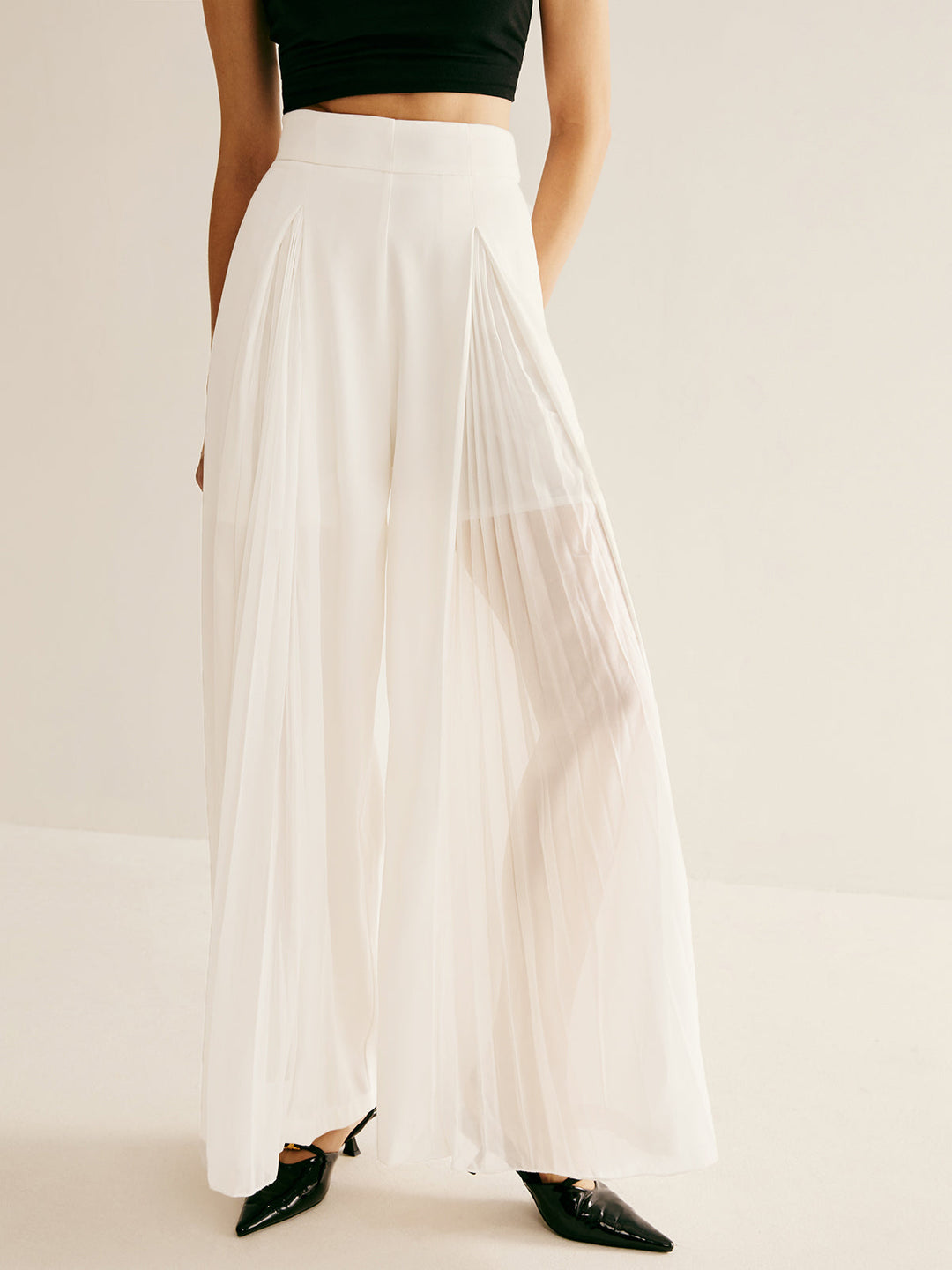 Ethereal Sheer Pantolon