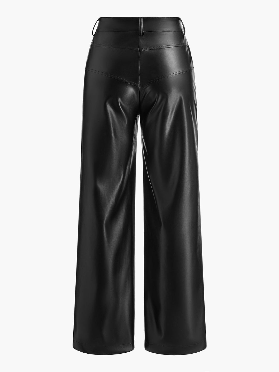 Bold Luxe Leather Pantolon