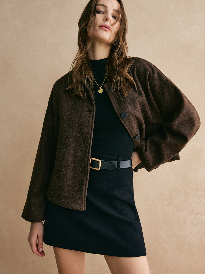 Chestnut Charm Wool Jacket