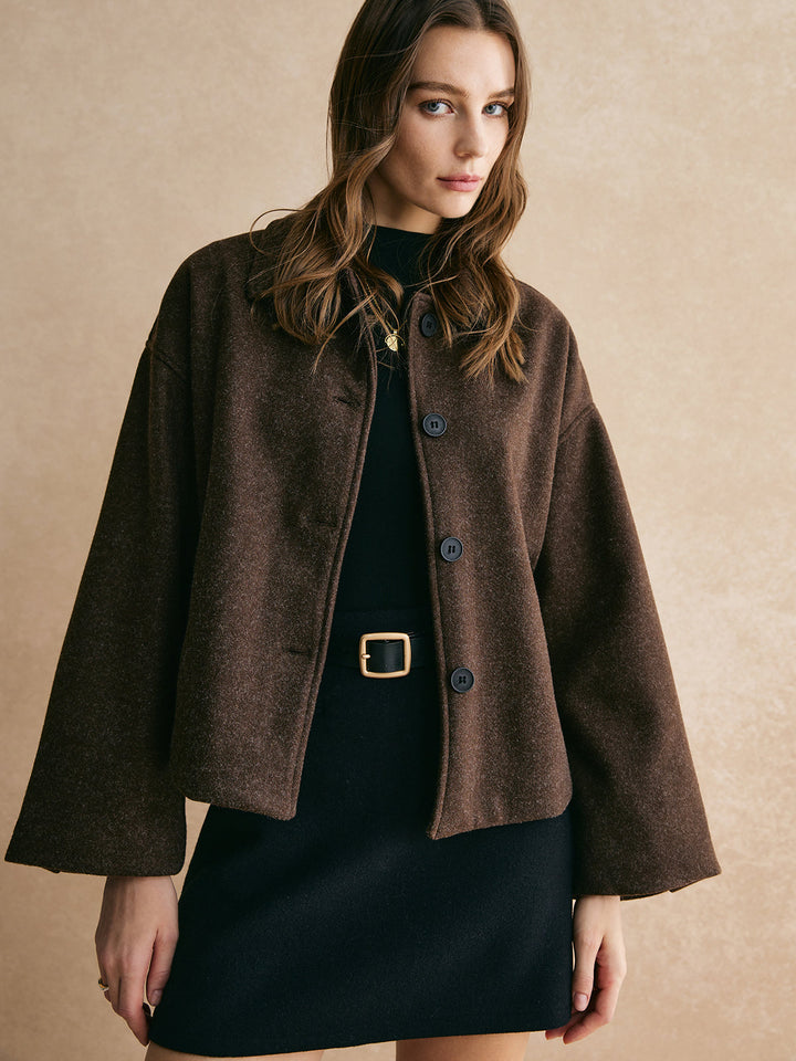 Chestnut Charm Wool Jacket